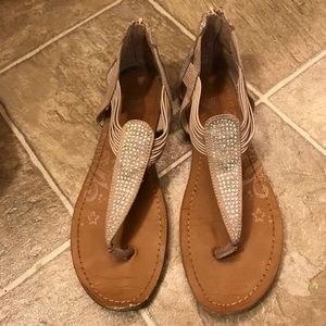 Rhinestone sandals